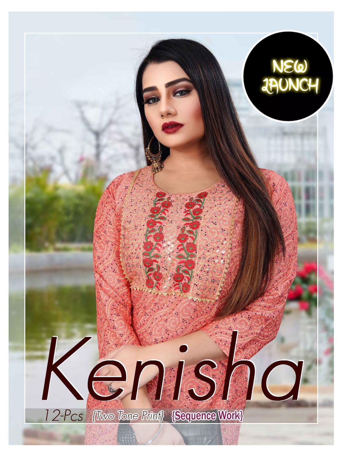 Trendy Kenisha Printed Regular Wear Wholesale Kurti Collection